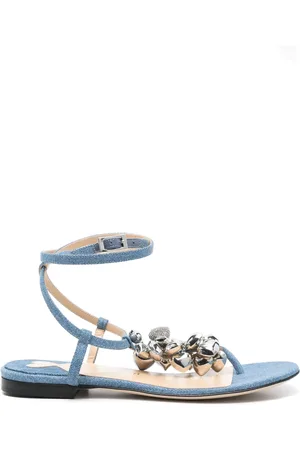 Mach & Mach Sandalen met hartbedel