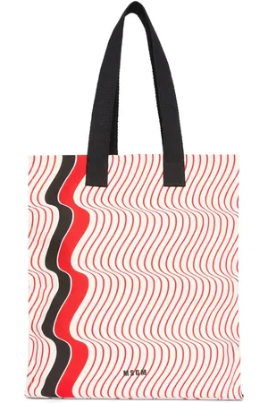 Msgm Shopper met print