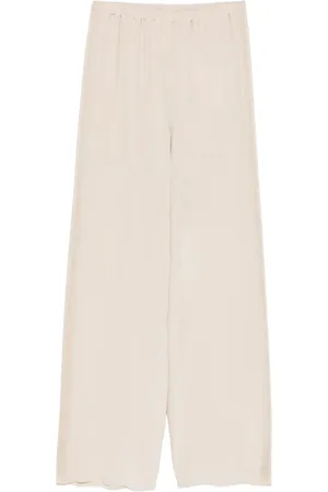 Agnona Zijden broek