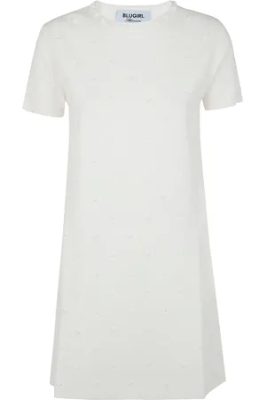 Blugirl Jurk met ronde hals