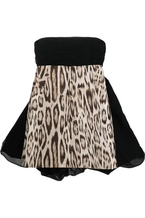 Giambattista Valli Jurk met dierenprint