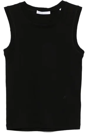 Helmut Lang Tanktop met geborduurd logo