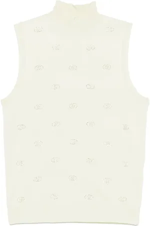 Liu Jo Vest verfraaid met logo