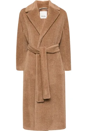 Max Mara Wollen jas met ceintuur