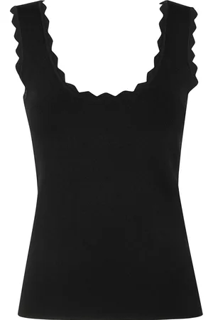Blugirl Tanktop met logoplakkaat