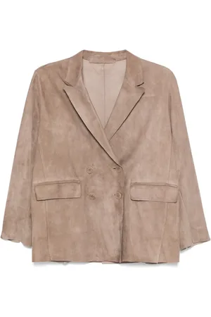 SALVATORE SANTORO Suède blazer