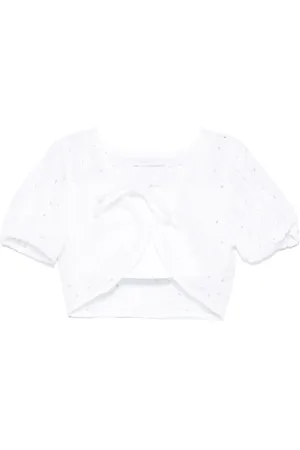 MISS GRANT Broderia anglaise shirt