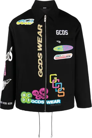 GCDS Shirtjack met grafische print