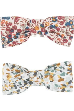 Il gufo Twee haarspelden met bloemenprint