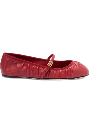 Dolce & Gabbana Leren ballerina