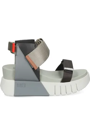 united nude Delta Run sandalen met plateauzool