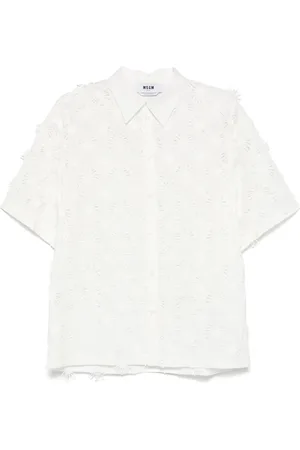 Msgm Overhemd met applicatie
