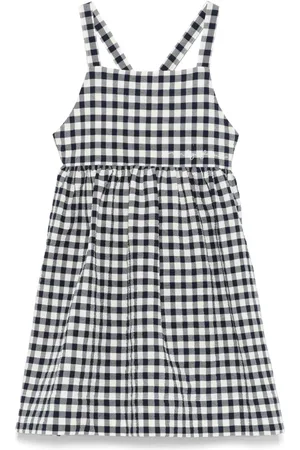 Il gufo Jurk met gingham ruit