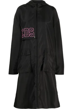 GCDS Parka met versierde capuchon