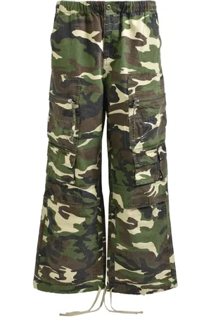 Breathe Broek met camouflageprint