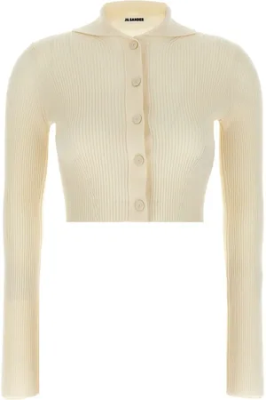 Jil Sander Ribgebreid vest