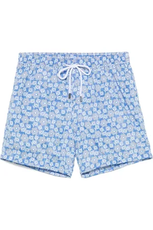BARBA Zwembroek met bloemenprint