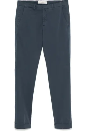 BRIGLIA Chino met toelopende pijpen