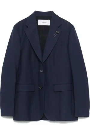 LARDINI Blazer met enkele rij knopen