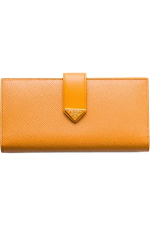 Prada Portemonnee van saffiano leer
