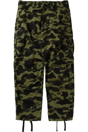 A Bathing Ape Cargo broek met camouflageprint