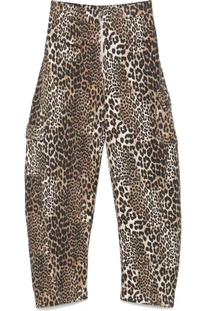 Ganni Broek met luipaardprint