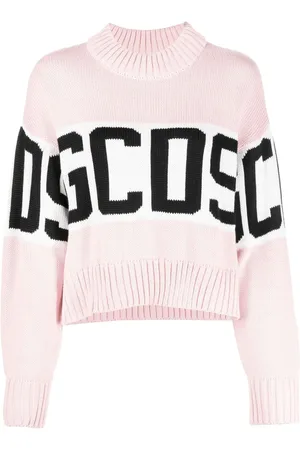 GCDS Intarsia gebreide trui