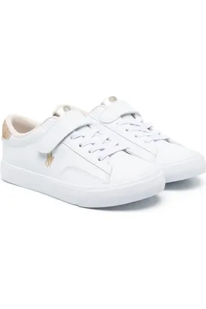 Ralph Lauren Polo Pony sneakers met glitters
