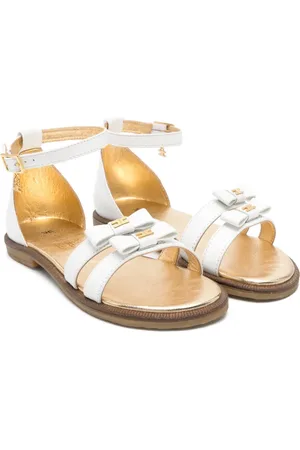 Elisabetta Franchi Leren sandalen