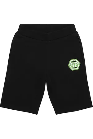 Philipp Plein Zwembroek met logo applicatie