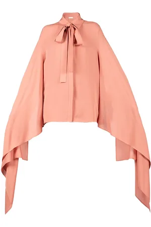 Elie saab Blouse met gedrapeerde mouwen