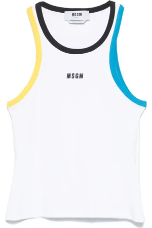 Msgm Tanktop met geborduurd logo