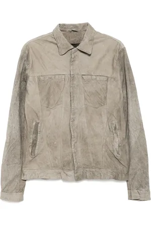 GIORGIO BRATO Frosted lamsleren jack