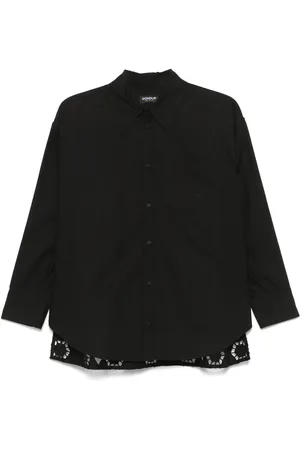 Dondup Blouse met broderie anglaise