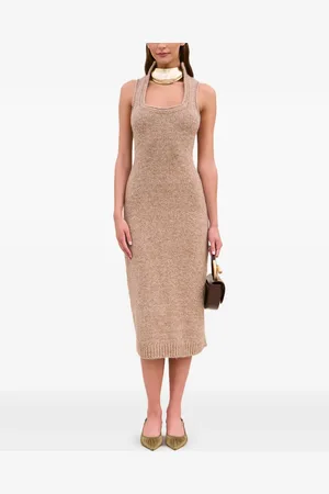 Cult Gaia Casey gebreide jurk
