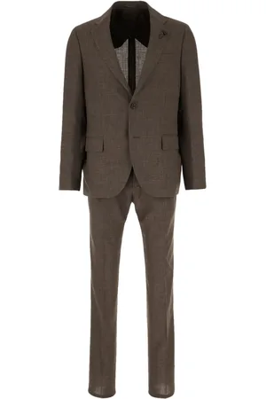 LARDINI Pak met broche detail