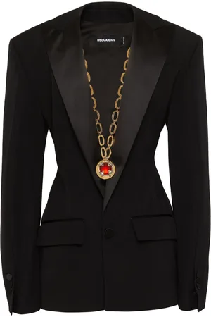 Dsquared2 Blazer met enkele rij knopen