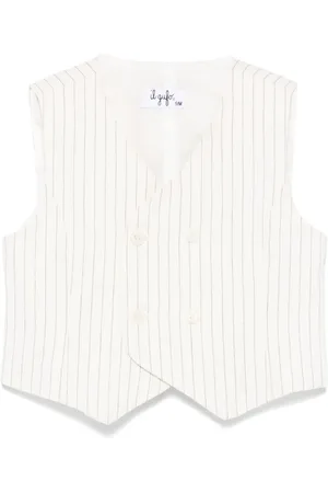 Il gufo Gilet met krijtstreep