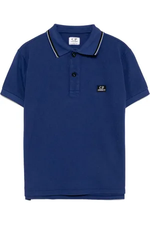C.P. Company Poloshirt met geborduurd logo