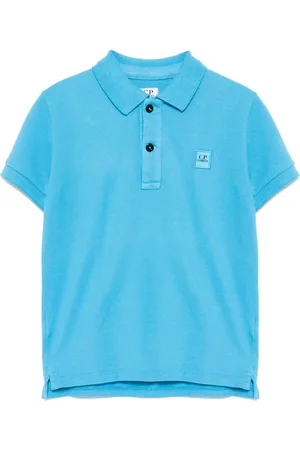 C.P. Company Poloshirt met geborduurd logo