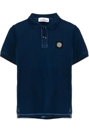 Stone Island Poloshirt met logo