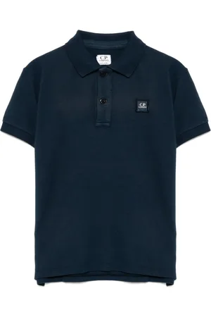 C.P. Company Poloshirt met geborduurd logo