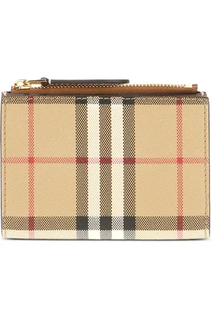 Burberry Geruite portemonnee