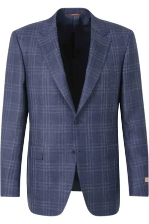 CANALI Geruite blazer