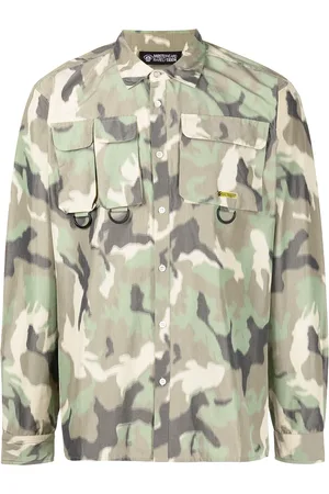 MOSTLY HEARD RARELY SEEN Overhemd met camouflageprint