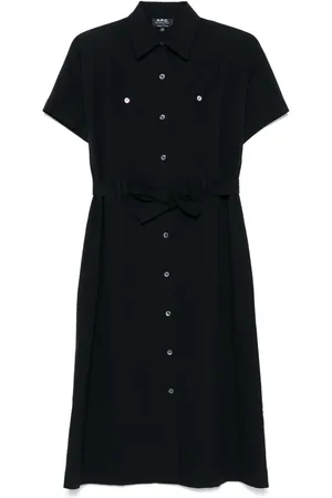 A.P.C. Seersucker midi