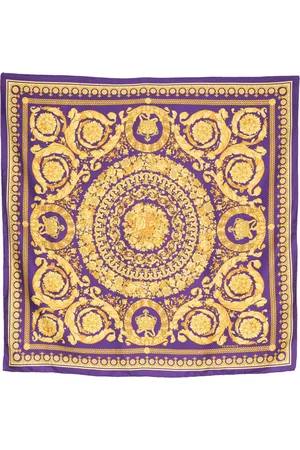 VERSACE Sjaal met bloemenprint