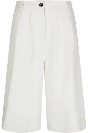 BALLANTYNE Shorts van zijdeblend