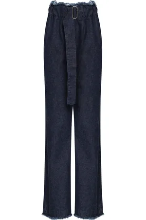 Uma Raquel Davidowicz Jeans met franje en gesp