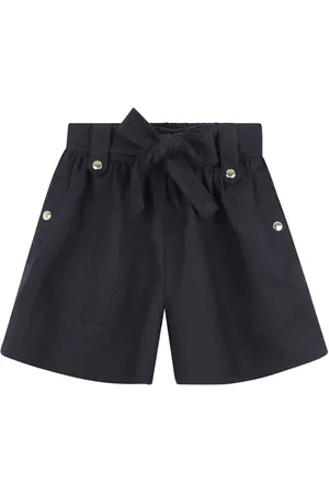 Chloé Linnen shorts met strik